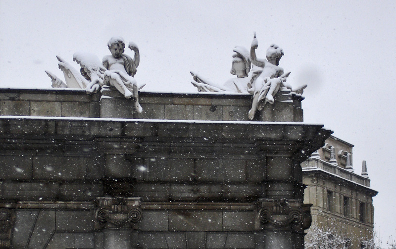 Puerta de Alcalá, Plaza de la Independencia, Madrid (España)