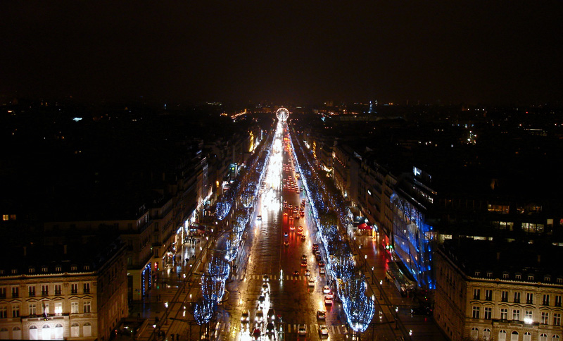[- Felices Fiestas!! -] Avenue des Champs-Élysées, Paris (Francia)