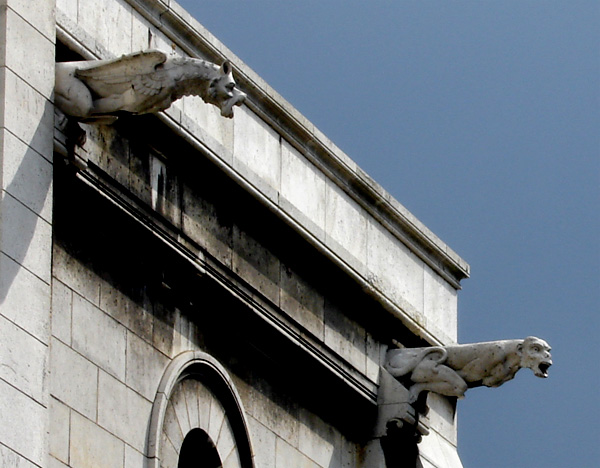 [- Gárgolas -] Basilique du Sacré-Coeur, Montmartre, Paris (Francia)