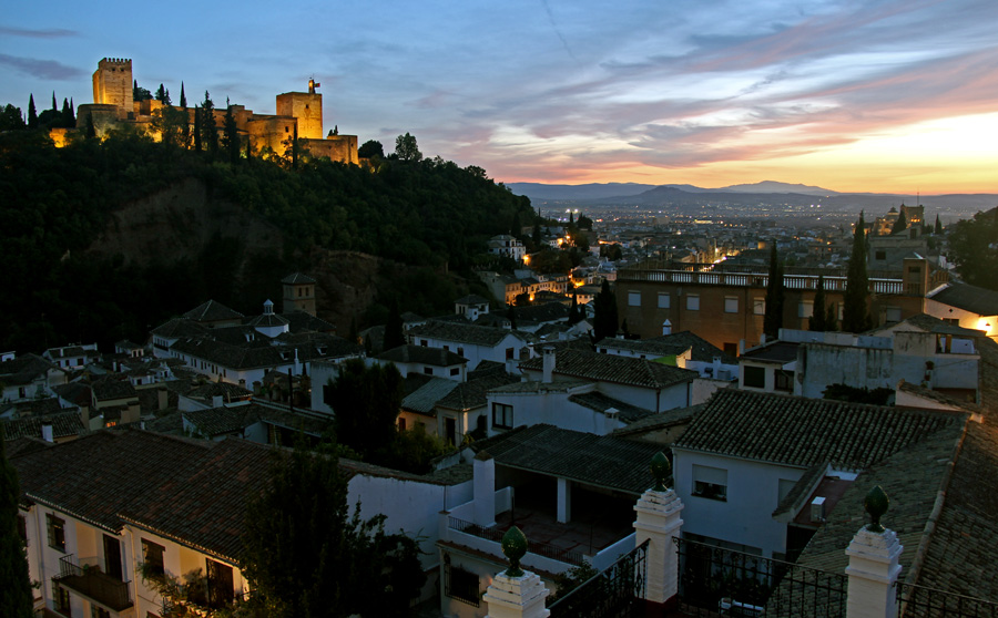 [- Atardecer -] Peña Flamenca La Platería,  Albayzin, Granada (España)