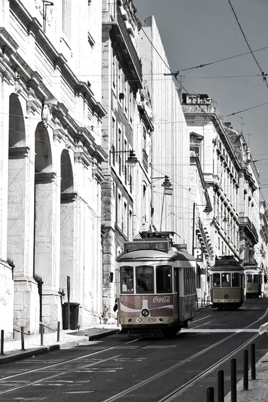 [- Tranvias -] Calçada do Combro, Lisboa (Portugal)