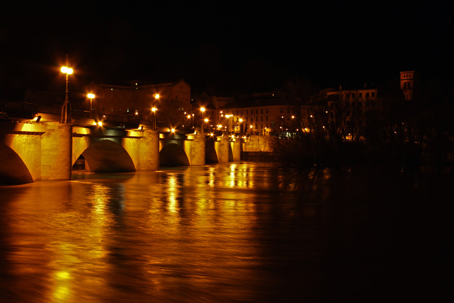 [- Camino -] Puente de Piedra, Logroño (España)