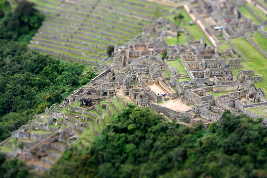 [- Arqueología en miniatura -] Ciudad Inca de Machu Picchu (Perú)
