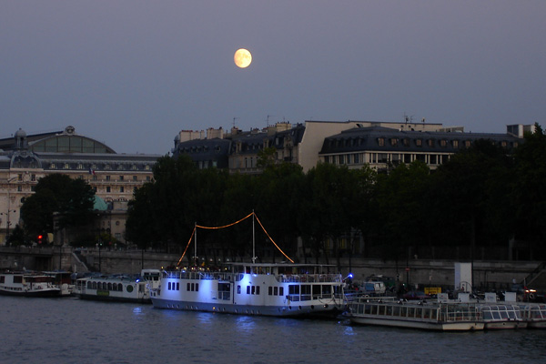 Fleuve la Seine, Paris (Francia)