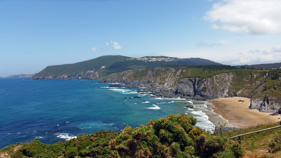 [- Cantís -] Praia do Picón e cantís de Loiba, Concello de Ortigueira, Galiza (España)