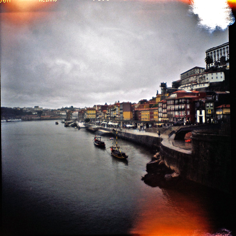 [- Dende o ponte -] Ponte Dom Luís I, Ribeira do Douro, Porto (Portugal)