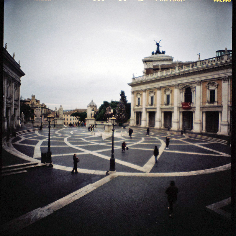 [- Tablero -] Piazza del Campidoglio, Roma (Italia)