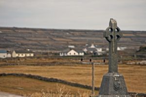 [- Crois chloiche -] Inis Mór, Oileáin Árann/Aran Islands (Irlanda)