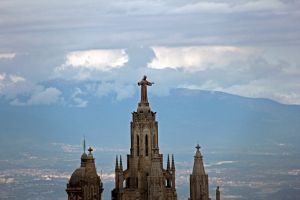 [- Vértigo -] Temple Expiatori del Sagrat Cor, Tibidabo, Barcelona (España)