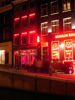 [- Barrio Rojo -] Red-light district, Amsterdam (Paises Bajos)