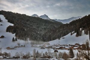 [- A 10º bajo cero -] Spitzhornweg, Saanen (Suiza)