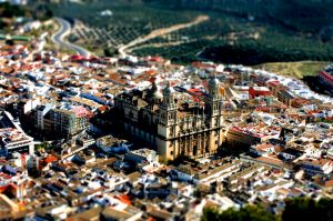 [- Desde las alturas -] Santa Iglesia Catedral de la Asunción de la Virgen, Jaén (España)