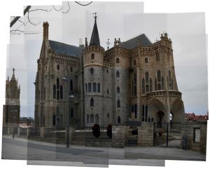 [- Panografía -] Palacio Episcopal de Astorga, Castilla y León (España)