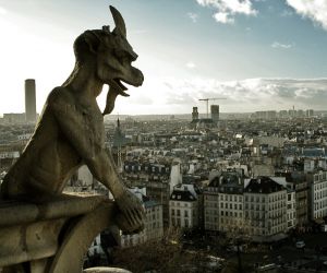 [- Gárgolas (y 3) -] Cathédrale Notre Dame, Paris (Francia)