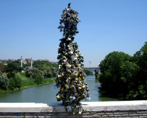 Ponte Milvio, Roma (Italia)